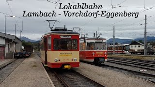 Lokalbahn Lambach  VorchdorfEggenberg  Herbst 2017 [upl. by Ezalb]