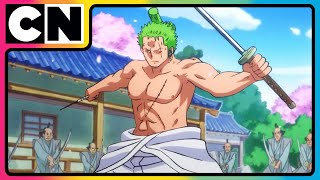 One Piece  Yeh Kya Kar Diya Zoro Ne  Anime Cartoons  Dekheye only on Cartoon Network India [upl. by Irmo]