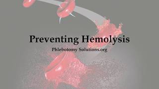 Preventing Hemolysis [upl. by Fonda]