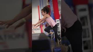 American Ninja Warrior training with Jayden cute daddydaughterdate americanninjawarriorjr [upl. by Ann346]