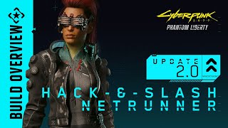 Cyberpunk 2077 — Update 20 Build HackampSlash Netrunner [upl. by Memberg232]