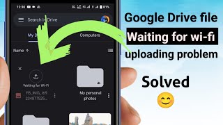 Google Drive waiting for wifinetwork file upload problem tamil [upl. by Lindblad]