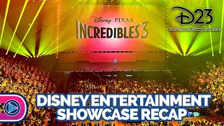 D23 2024 Disney Entertainment Showcase Recap [upl. by Keiryt]