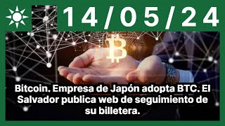 Bitcoin Empresa de Japón adopta BTC El Salvador publica web de seguimiento de su billetera [upl. by Omar]