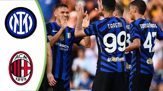 Inter Milan vs AC Milan  Extended Highlights amp All Goals 2024 HD [upl. by Everick]