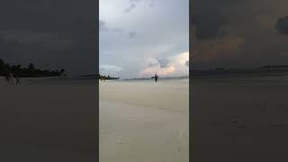 Low tide on Kuredu Island Maldives [upl. by Alic]