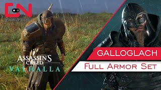 AC Valhalla Galloglach Wolf Armor Set  Locations amp Showcase [upl. by Anizor]