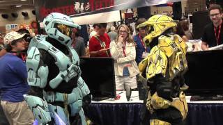 Two Spartans Find Love at San Diego Comic Con 2011 [upl. by Burlie]