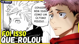 😢EXPLICADO FOI POR ESSE MOTIVO QUE SATORU GOJO NÃO VOLTOU  JUJUTSU KAISEN [upl. by Yrevi499]