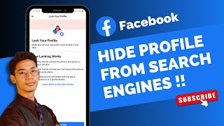 Hide Facebook Profile from Search Engines [upl. by Adnwahsor]