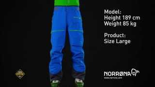 Norrøna Lofoten Gore Tex Pro pants 2015 [upl. by Rosalinde]