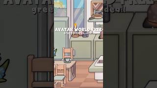 AVATAR WORLD FREE GREEN KITCHEN IDEA 💡💚🤩 avatarworld shorts tocalifeworld [upl. by Inahteb]