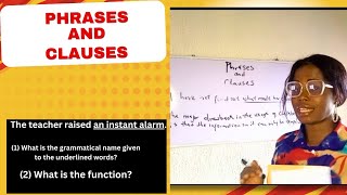 Phrases and Clauses Explained Adjective Phrases and Clauses Difference Between Phrases and Clauses [upl. by Staffard356]