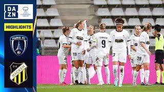 HIGHLIGHTS  Paris FC vs BK Häcken UEFA Womens Champions League 202324 Matchday 1 [upl. by Katleen]