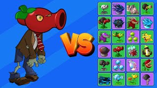 VEGEZOMBI LANZAPETACEREZAS vs PLANTAS FUSIONADAS  PvZ Fusion [upl. by Anehta594]