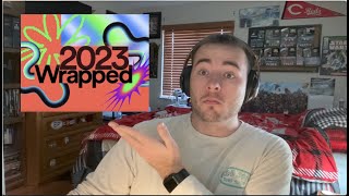 Reacting to my Spotify Wrapped 2023 [upl. by Jorey]