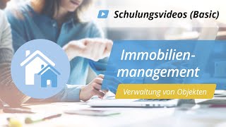 Schulungsvideo ImmobilienManagement – Verwaltung von Objekten  onOffice [upl. by Brandt]