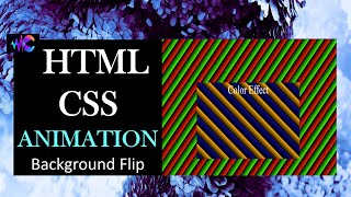 6 Project Code  Background Theme Change Animation  Core CSS amp HTML [upl. by Huxham456]