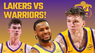 LIVE Lakers vs Warriors Summer League [upl. by Aidile]