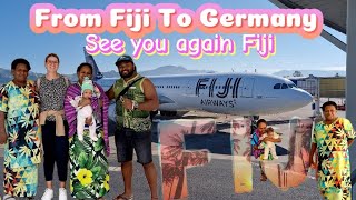 Fiji to Germany Trip🇫🇯🇩🇪  Farewell to Family Gratitude for Hospitality and Homeward Boundquot [upl. by Leisha]