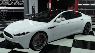 GTA 5  Past DLC Vehicle Customization  Coil Raiden Tesla Model S [upl. by Leryt]