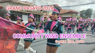 COMMUNITY WIND ENSEMBLE  GRAND PASAYO 2024 [upl. by Spear427]