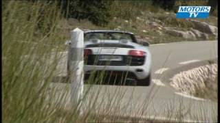 Car test AUDI R8 SPYDER [upl. by Aihseuqal]