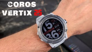 Coros Vertix 2S  Initial Review [upl. by Eidnim]