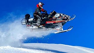 EPIC SNOWMOBILE FAILS amp WINS 20222023 SEASON Wheelies Hill Climbing amp CRAZY Jumps [upl. by Neufer]