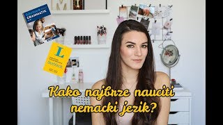 Kako da najbrze naucite nemacki jezik  Saveti i predlozi literature📚🖊 [upl. by Egdamlat]