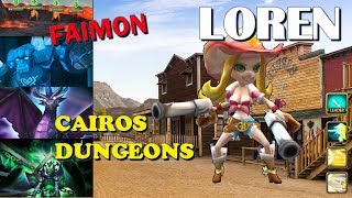 Summoners War  How good is Loren the light Cow Girl [upl. by Nevets]