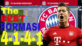 PES 20162017 Tutorial Formasi Terbaik Bayern Munich  The Best FORMATION Bayern Munich [upl. by Alrzc]