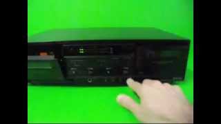 Tape Deck Sony Tcw320 [upl. by Sirtimed]