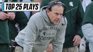 Mark Dantonio Picks His Top 25 Plays From His Time as Michigan State Footballs Head Coach [upl. by Pitzer]