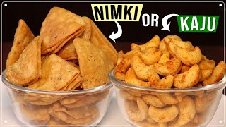 अनगिनत परतों वाली निमकी व मसालेदार नमकीन काजू बनाये 1 खास तरीके से  Nimki Recipe  Kaju Mathri [upl. by Annel92]