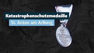 Katastrophenschutzmedaille St Anton am Arlberg [upl. by Trabue]