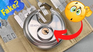 1577 Mysterious “Ikon” H70 Disc Lock Picked [upl. by Ranita]