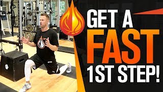 4 Exercises For A FASTER FIRST STEP [upl. by Nod723]