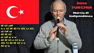 Inno NazionaleTURCHIA  National Anthem Turkey  İstiklâl Marşı [upl. by Monroe]