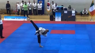 6ème entraînement en live  Taekwondo martial et technique [upl. by Alecia]