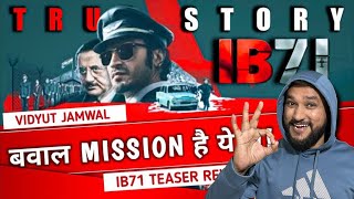 IB 71 trailer Review  IB 71 trailer Reaction  IB 71 trailer  71 trailer vidyut jamwal [upl. by Abraham]