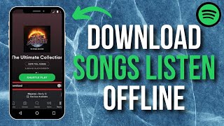 How to Download Songs on Spotify to Listen Offline on iPhone 2023 [upl. by End]