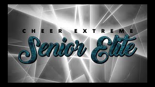 Cheer Extreme Senior Elite 201819 [upl. by Petrick]