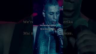 RAMMSTEIN  AMERIKA  LYRIC EDIT rammstein shorts [upl. by Viglione]