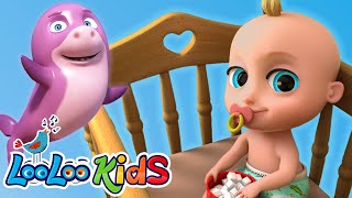 Johny Johny Yes Papa  Baby Shark S3EP57 Kindergarten Fun  LooLoo Kids Songs for Kids [upl. by Rustie]