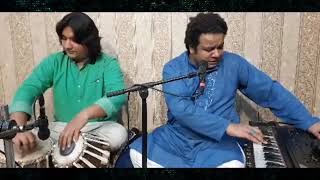 Shamoon Fida Ghazal Meri Tarah Shab e firaq tabla Nawaz Amoos Khan at private Mehfil Lahore [upl. by Ttayw670]