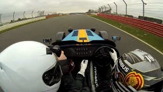 Caterham 620R lap of Silverstone with F1 driver Kamui Kobayashi [upl. by Haland]