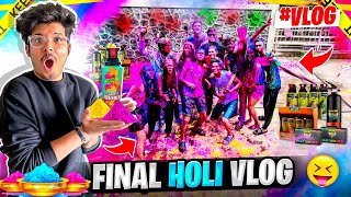 Playing Holi With VVIP Holi Gadgets With Friends 😍 BUYING 100000₹ Bunglow  Jash Dhoka [upl. by Nylarej136]