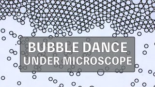 Bubble Dance Under Microscope [upl. by Evyn]