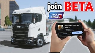 How to Join Beta Testing amp Get Updates in Truckers of Europe 3 [upl. by Cyprian]